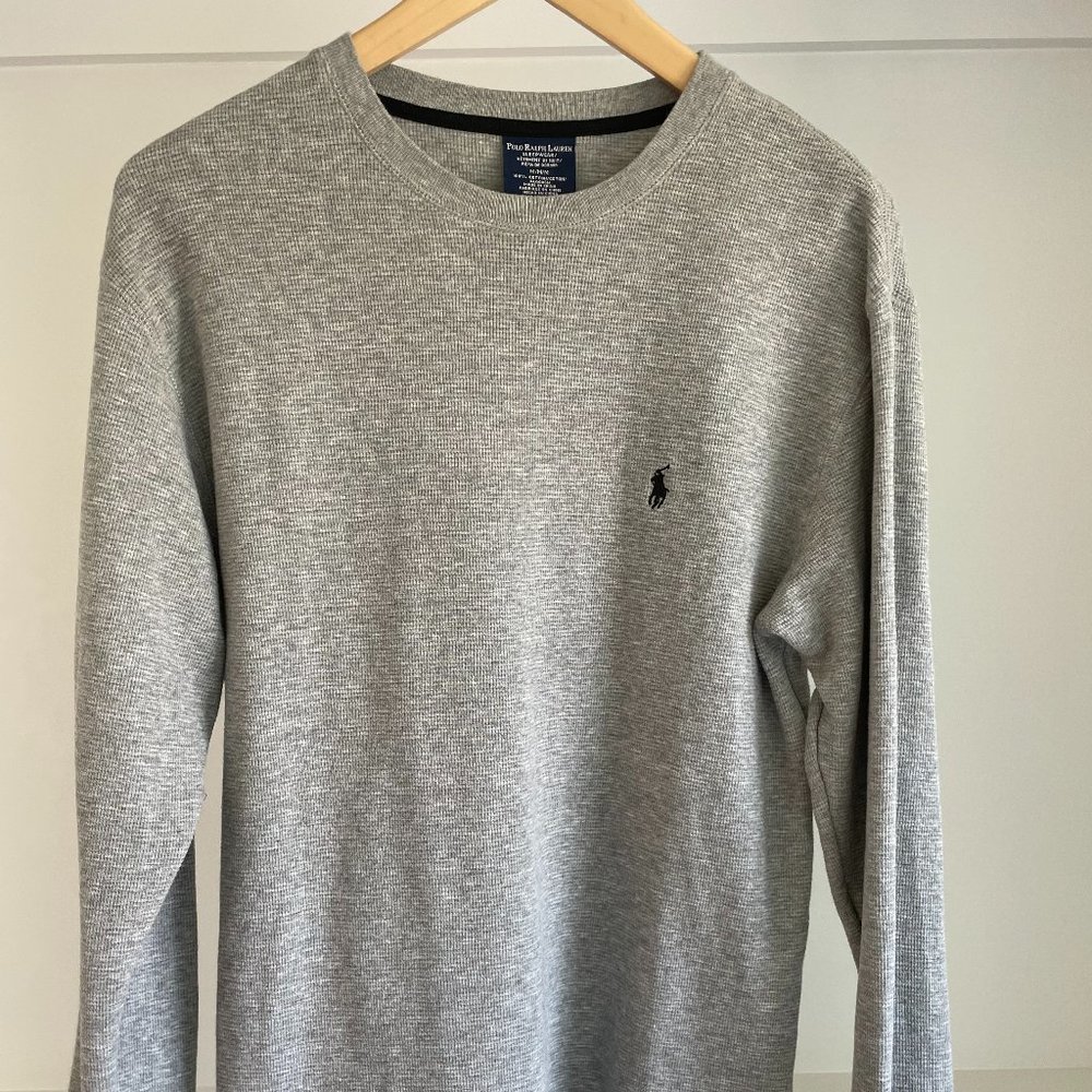 Polo Ralph Lauren Waffle Knit Long Sleeve Shirt